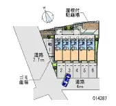 ★手数料０円★足立区本木南町　月極駐車場（LP）